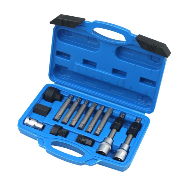 Bebona 13 Piece Alternator Pulley Removal Tool Set with Carry Case, CR-V AY001-804