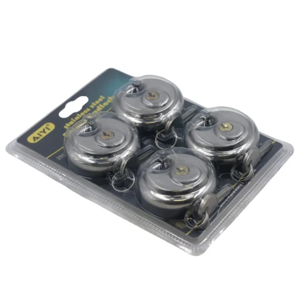 AIYI Disc padlock 4pcs 60mm AY076-401/AY075-401
