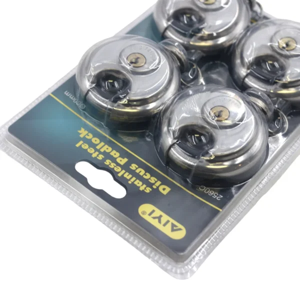 AIYI Disc padlock 4pcs 60mm AY076-401/AY075-401