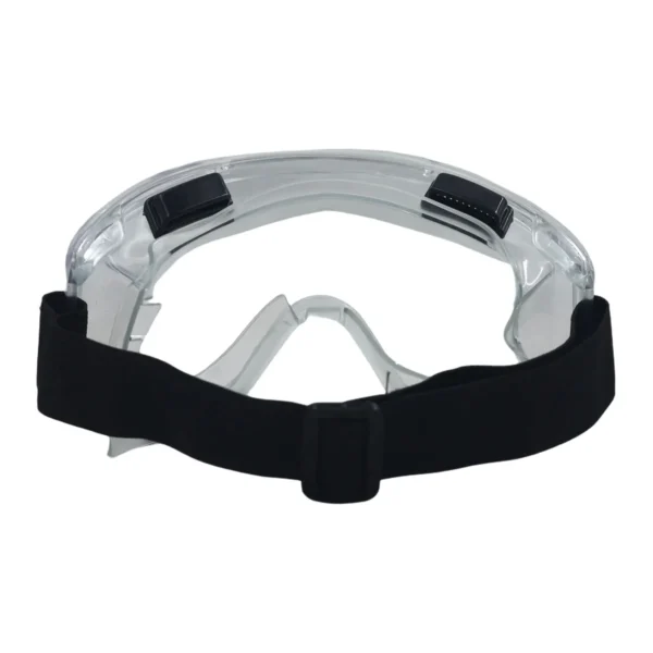 Clear Protective Safety Goggles with Adjustable Elastic Strap