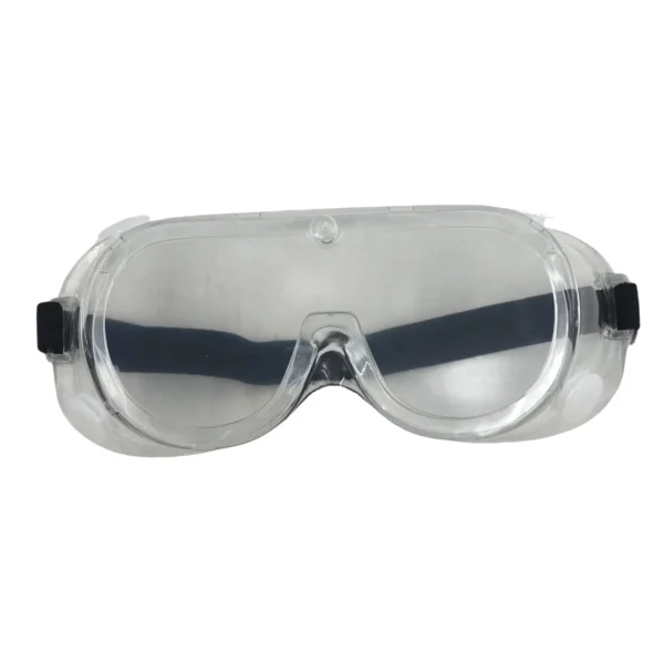 Clear Safety Goggles with Ventilation and Elastic Head Strap AY281-007