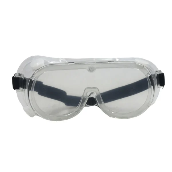 Clear Safety Goggles with Ventilation and Elastic Head Strap AY281-007