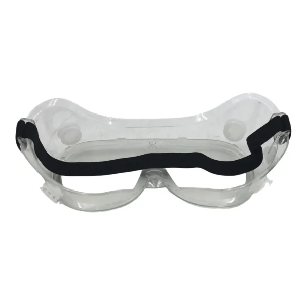 Clear Safety Goggles with Ventilation and Elastic Head Strap AY281-007
