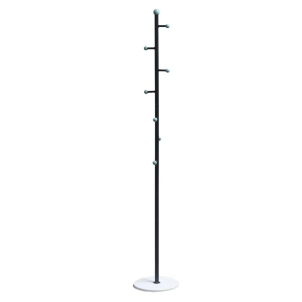 Coat hanger black/white/green AY120-021