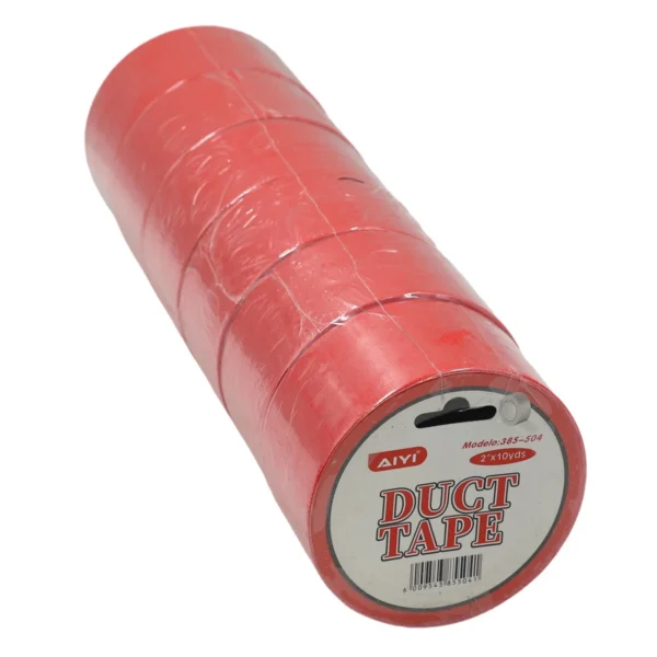 AIYI 6 Piece Red Duct Tape Pack AY385-504