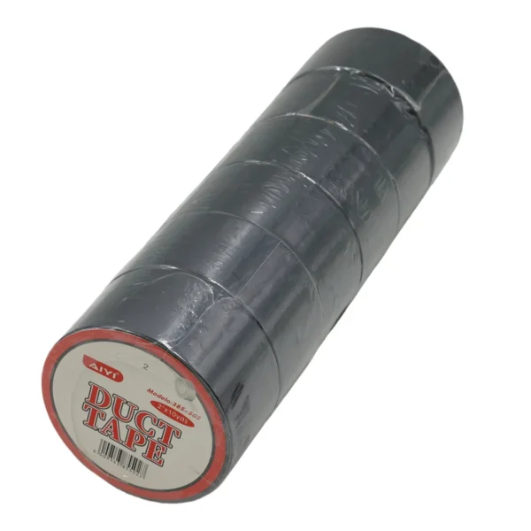 AIYI 6 Piece Black Duct Tape Pack 9.1m AY385-502