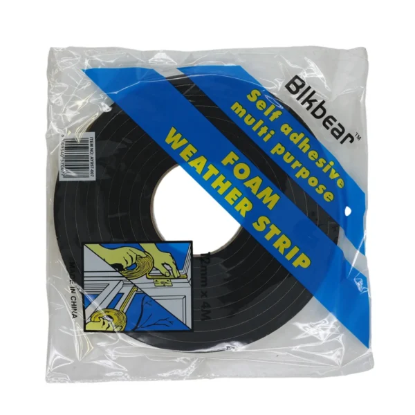 foam weather strip 8mm*1.2cm*4m AY057-007