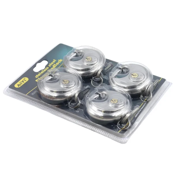 AIYI Disc padlock 4pcs 70mm AY076-402/AY075-402