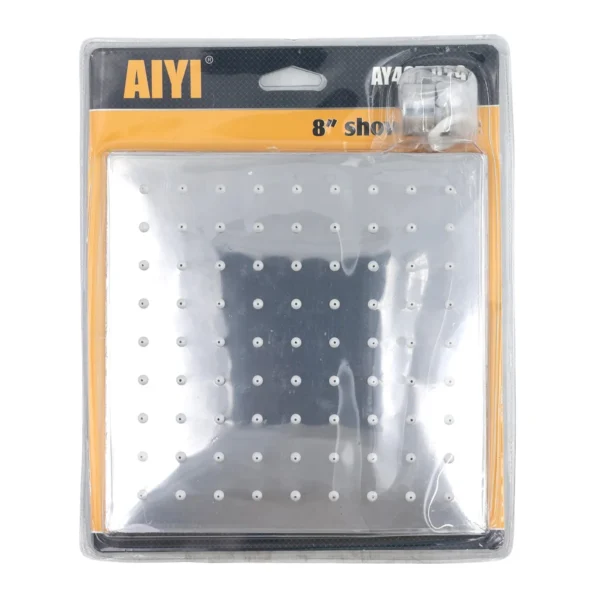 Stainless steel shower head 8" AY407-029