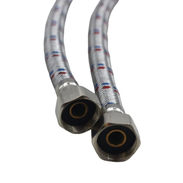 Braided hose 1/2*1/2*45cm 2pcs AY406-061