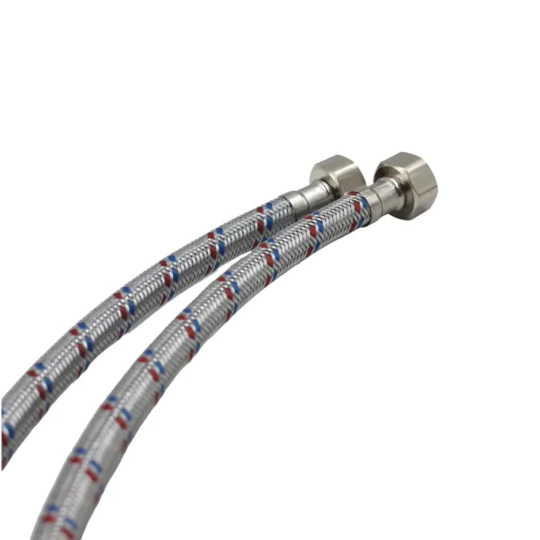 Braided hose 1/2*1/2*45cm 2pcs AY406-061
