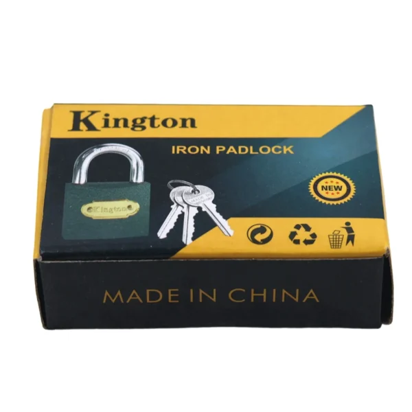 Kington 6-Pack 38mm Padlock Set with Keys AY023-028