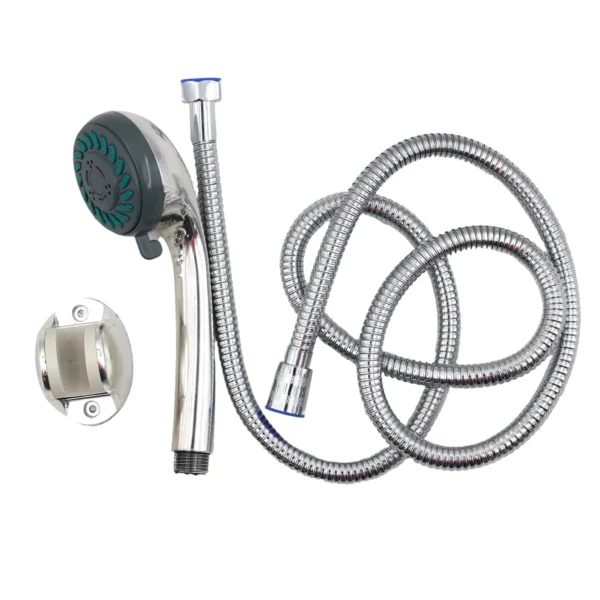 Handheld Shower Head Set with 1.5m Flexible Hose and Wall Holder AY403-052