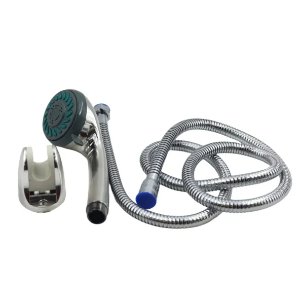 Handheld Shower Head Set with 1.5m Flexible Hose and Wall Holder AY403-052