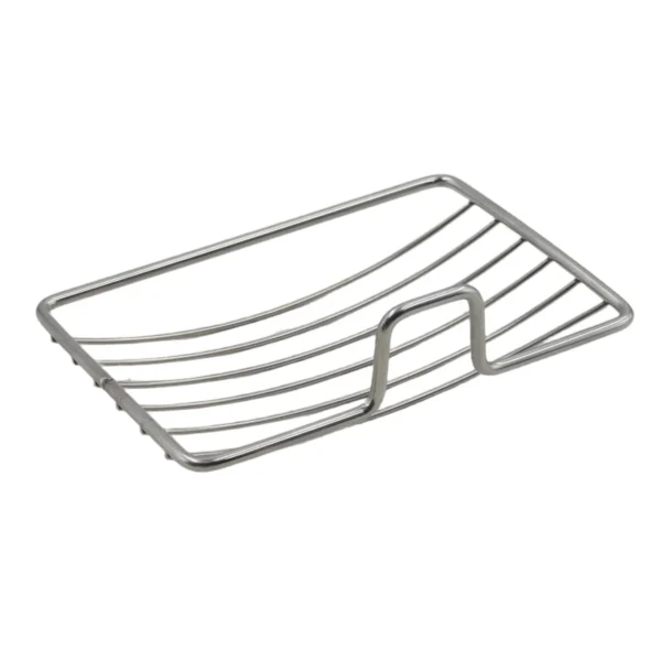 Wall Mounted Soap Holder Stainless Steel, Self-Adhesive Bathroom Soap Rack AY153-004