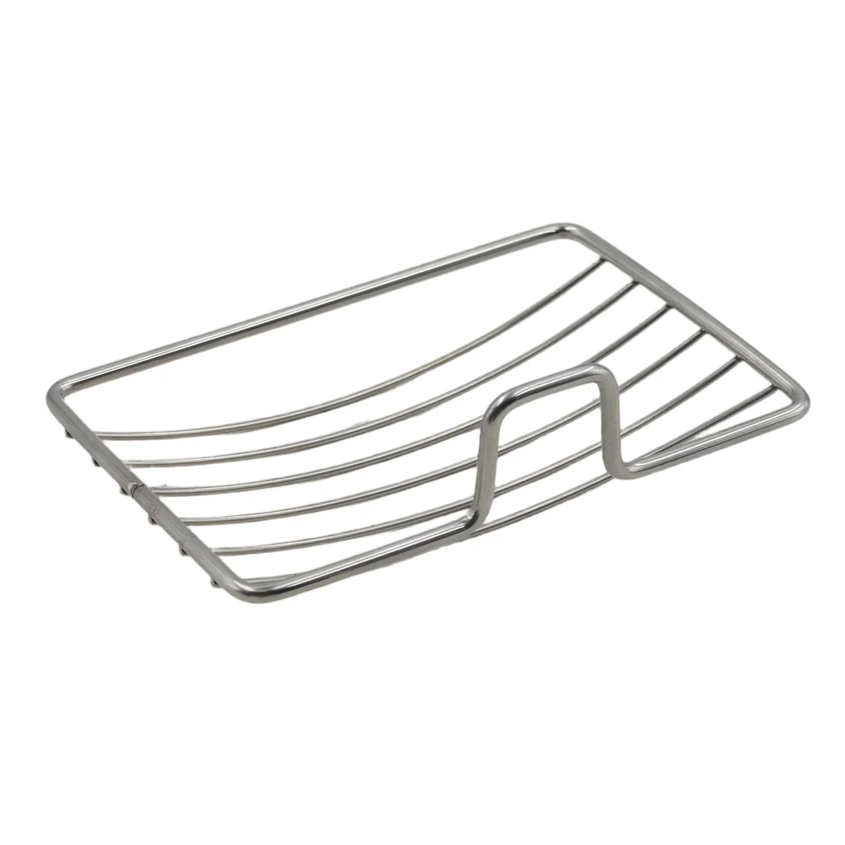 Wall Mounted Soap Holder Stainless Steel, Self-Adhesive Bathroom Soap Rack AY153-004