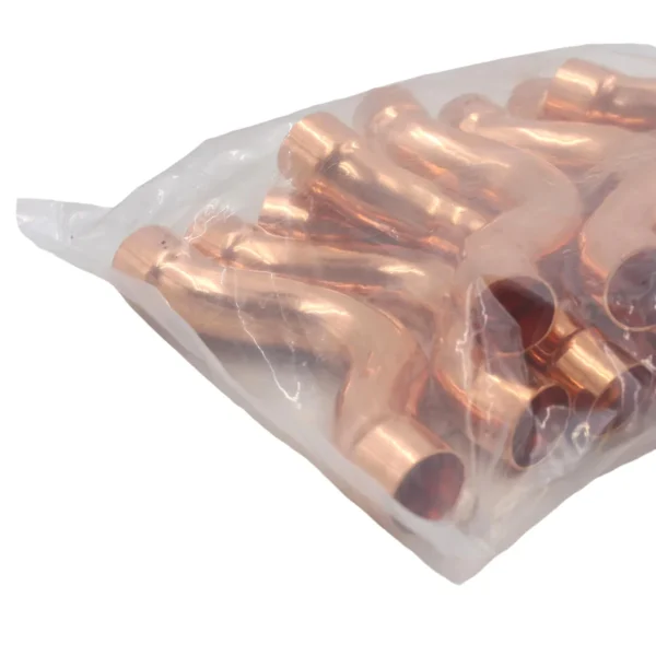10pcs Red copper Full cross over 22mm AY409-020