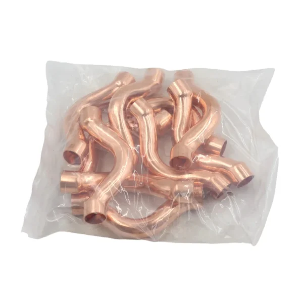 10pcs Red copper Full cross over 15mm AY409-019