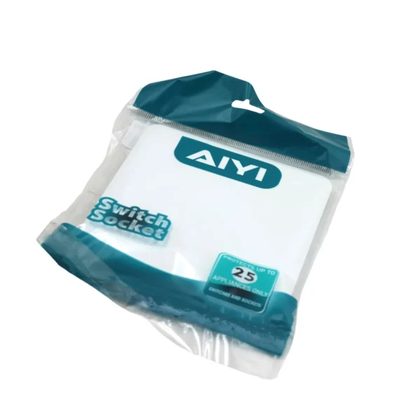 Blank Plate White 4x4 AY299-723