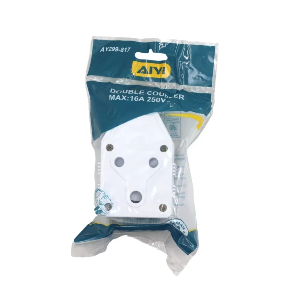 AIYI Double Coupler 16A 250V Power Adaptor AY299-817