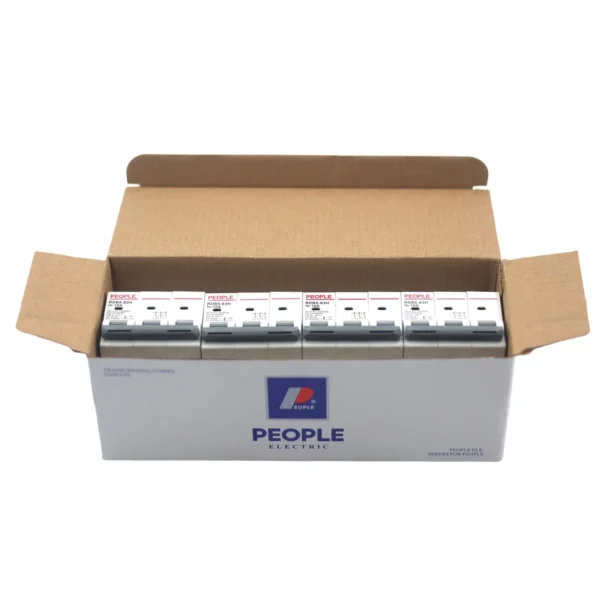 PEOPLE RDB5-63H C10 3P Miniature Circuit Breaker 10A – 4 Pack