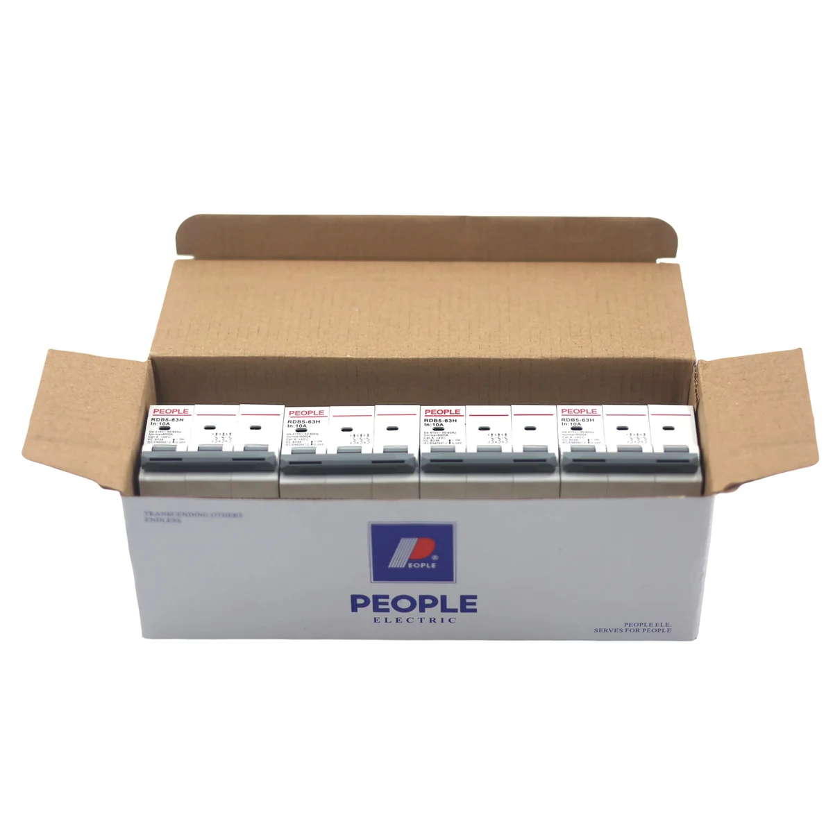 PEOPLE RDB5-63H C10 3P Miniature Circuit Breaker 10A – 4 Pack - Image 4