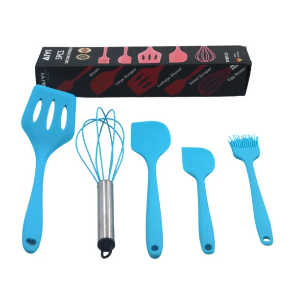 5pcs sillcone utensils AY097-723