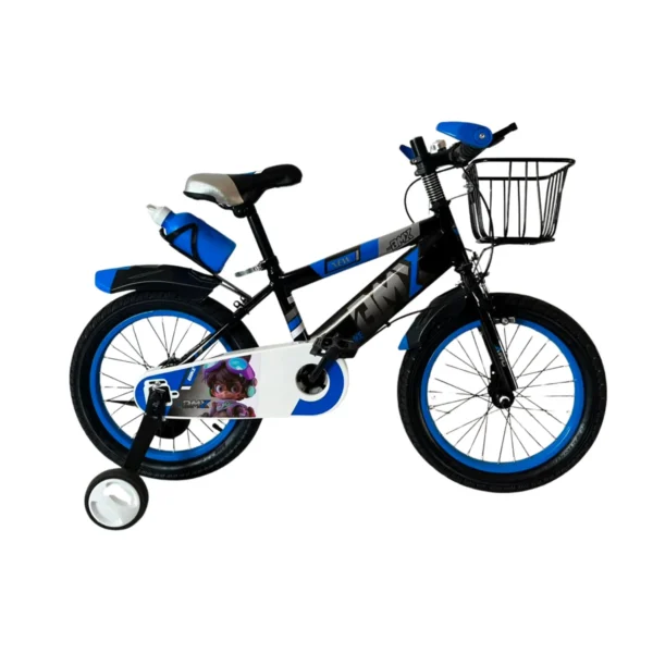 Kids Bicycle with Training Wheels, and Chain Guard AY421-011