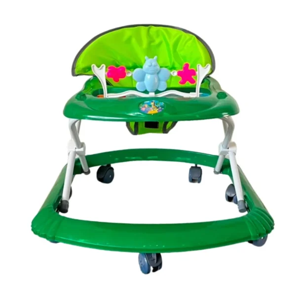 Baby Walker with Activity Toys and Foldable Wheeled Frame