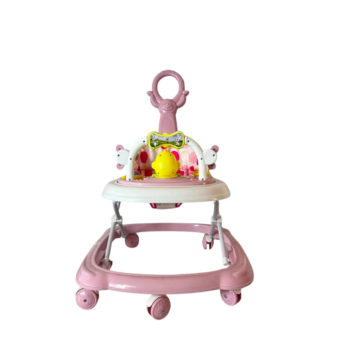 Baby Walker with Padded Seat and Rear Handle AY421-001 - Image 2