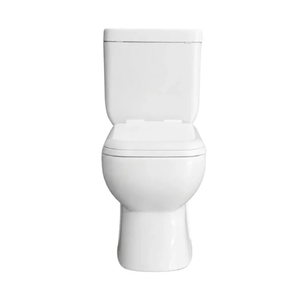 Close-Coupled Ceramic Toilet Suite With Cistern And Seat