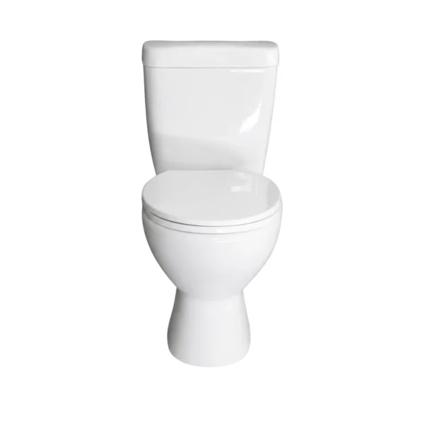 Close-Coupled Ceramic Toilet Suite With Cistern And Seat Cover AY266-002 Subtitle