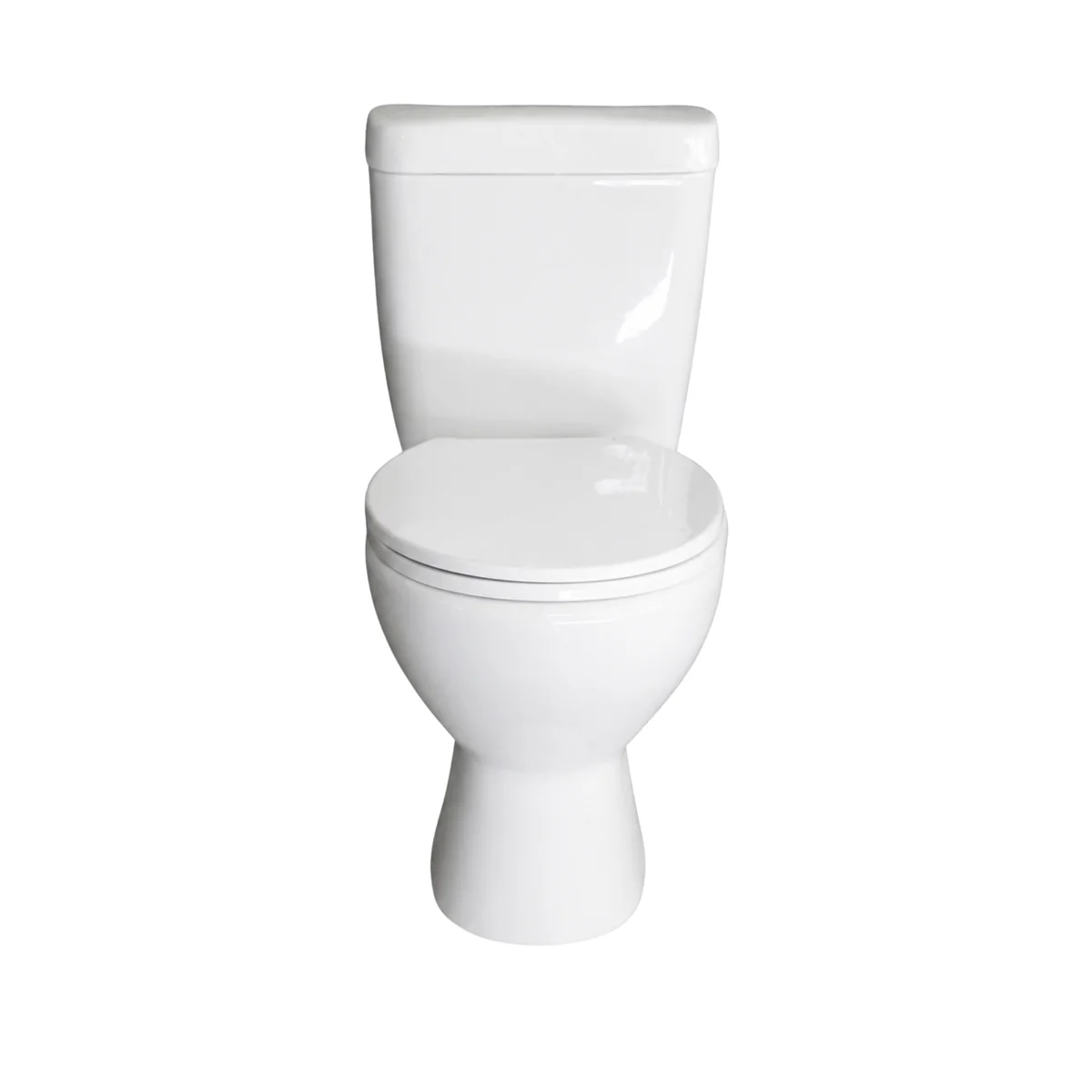 Close-Coupled Ceramic Toilet Suite With Cistern And Seat Cover AY266-002 Subtitle - Image 2