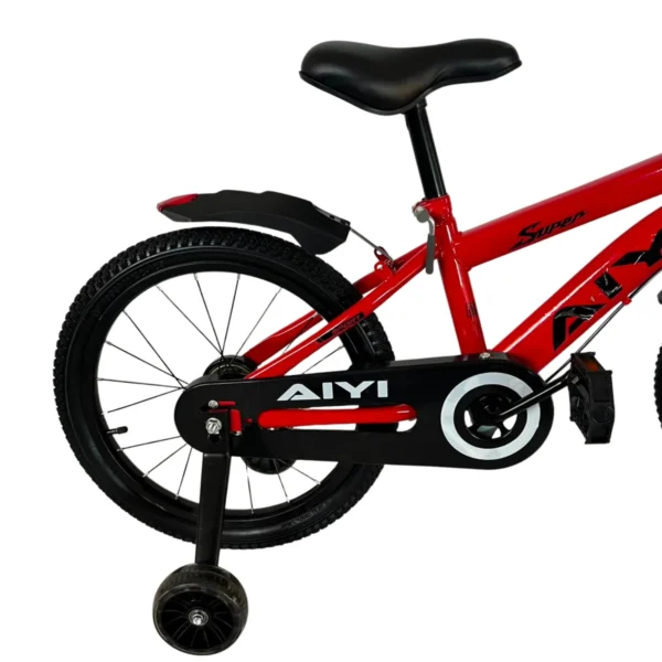 AIYI Kids Bicycle with Training Wheels, Chain Guard and Mudguards AY423-009