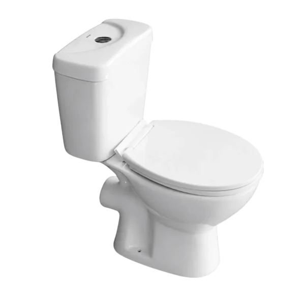 Close-Coupled Ceramic Toilet Suite With Cistern And Seat Cover AY266-002 Subtitle