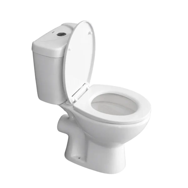 Close-Coupled Ceramic Toilet Suite With Cistern And Seat Cover AY266-002 Subtitle