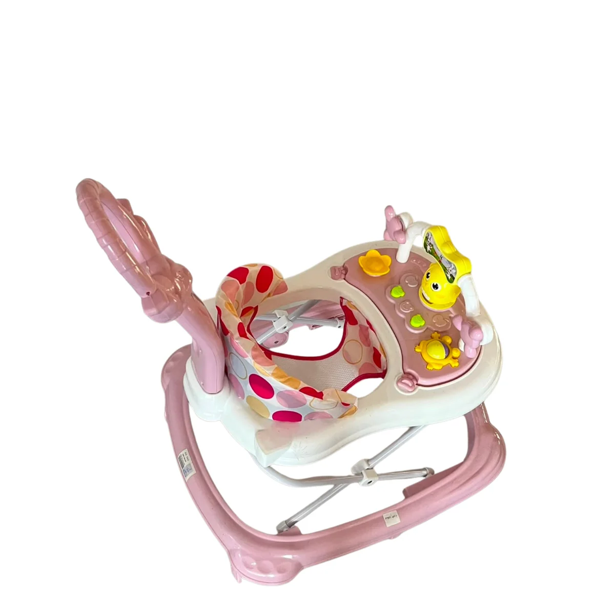 Baby Walker with Padded Seat and Rear Handle AY421-001 - Image 4