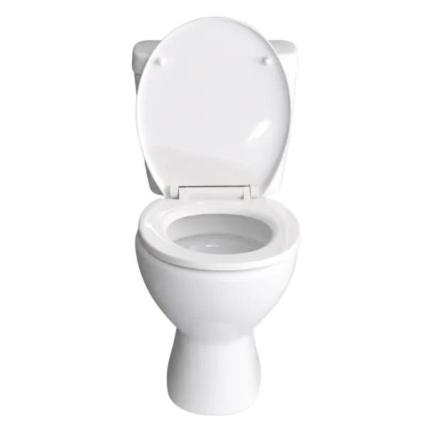 Close-Coupled Ceramic Toilet Suite With Cistern And Seat Cover AY266-002 Subtitle