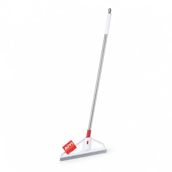 AIYI Long-Handle Floor Squeegee, Floor Wiper, Dirt Swiper AY396-008
