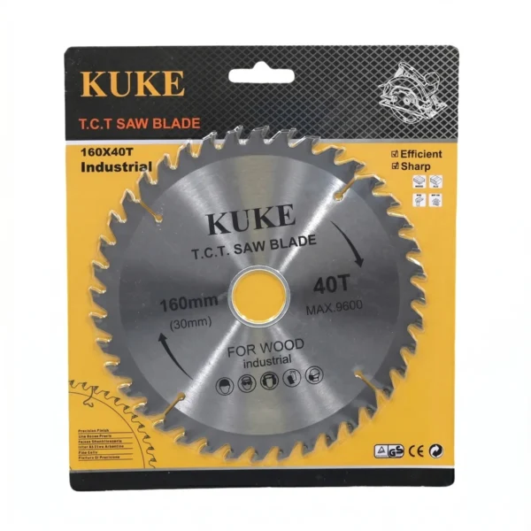 160mm 40T TCT Saw Blade for Wood, Wood Cutting Disc AY082-021