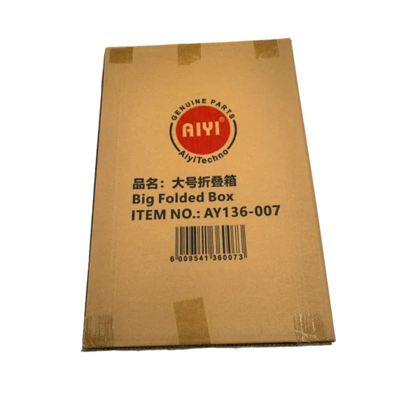 AIYI Big Collapsible Storage Crate with Wooden Lid and Handle AY136-007
