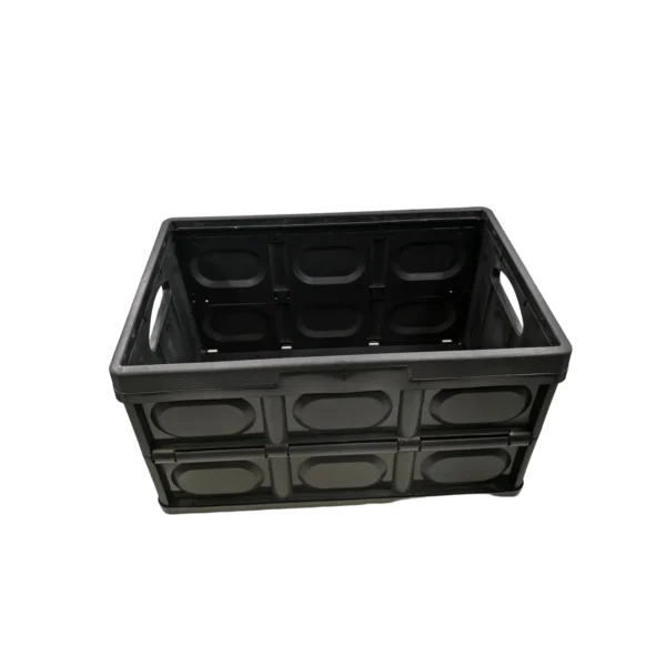 AIYI Big Collapsible Storage Crate with Wooden Lid and Handle AY136-007