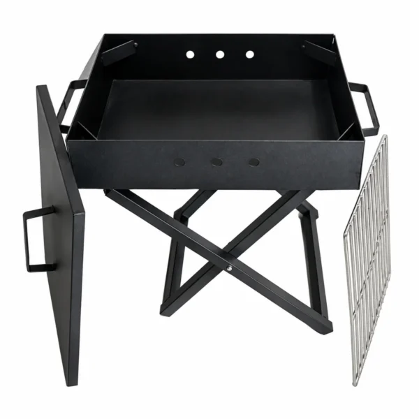 Portable Folding Charcoal BBQ Grill Braai - 30 x 40cm AY433-011